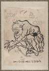 Album of Sketches by Katsushika Hokusai and His Disciples Pl.02