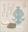 Blue; Dipper-holder of Celadon and Other Objects for the Tea Ceremony