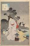 Noblewomen of the Tokugawa Period; Thirty-six Beauties (Sanjuroko kasensoro) Pl.16