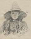 Ada Lymon (Woman in a Large Hat)