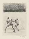 Tableau de la boxe, illustré de 29 gravures à l’eau-forte pl 46