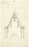 Construction of a gothic tympanum