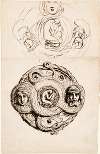 Studies for the Gold Fibula Presented to Helen Faucit