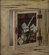 Trompe L’oeil. A Cabinet Of Curiosities With An Ivory Tankard