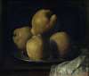 Still Life With Dish Of Quince