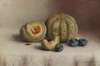 Still Life With Plums And Melons