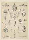 Ii Jahrgang (Liefr. Ii) 6. [Seventeen Designs For Silver Jewelry, Some With Pearls.]