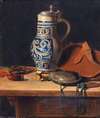 Still Life With Pitcher And Powder Flask