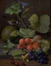 Still Life With Fruits And A Goldfinch
