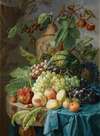 Still Life With Fruit On A Stone Table