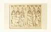 Diptych in Carved Ivory representing the Adoration of the Magi and the Crucifixion