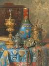 Still Life with Antiques and a Chinese Cloisonné Vase