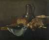 Still Life with Fish, Bread and Onions