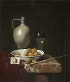 Still Life with a Pipe, Nuts, a Pitcher and a Tobacco Pouch