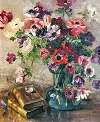 The bouquet of anemones