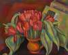 Still Life with Red Tulips