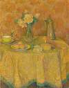 La table, harmonie jaune