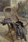 Wicker chair. Study for Modern Art