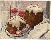 A Snowy Easter in Irkutsk. An Easter Meal.