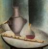 Vase and flute