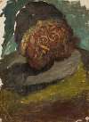 Woman’s head in a cap, back view, study for the painting “Defence of Olsztyn by Karliński”