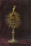 Reliquary with a nail from the Holy Cross