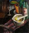 Still Life with a mortar and pestle