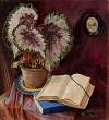 Begonia and books