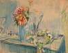 Still life with the flower “tsar crown”