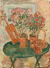 Still life with azaleas