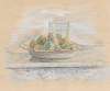 Still life with almonds