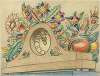 Pendule met Bloemen 2A – Meisjesschool 2B