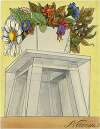 Stoel met Vaas en Bloemen