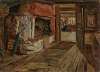 Interior of a Cottage (Stuginteriörer); The Bedroom
