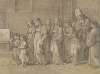 Prozession römischer Mädchen zur Erstkommunion