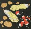 Images à colorier, Des Légumes Pl.13