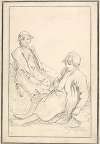 Two Boys, Seated