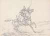 ‘Scraps’, no. 33: Mounted Mameluke Brandishing a Sword