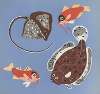 Images à colorier, Des Poissons Pl.11