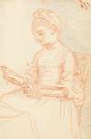 Seated Lady with Book