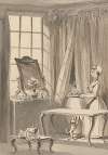 Hogarth Has Made Breakfast and Sends up a Cup to His Wife at the Same Time Ordering the Little Dog to be Admitted to her Mistress’s Bedchamber