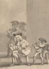 Hogarth Having Been Followed by Barry and a Friend was Caught Backing a Boy to Fight Purposely to Catch His Fearful Countenance