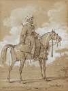 Arab warrior on horseback