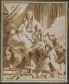 Jomfru Maria og barnet med den hellige Antonius af Padova og Katharina af Alexandria