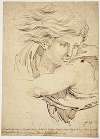 Hovedet af en engel, efter Raphael