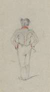 Study of a Standing Man from the Back