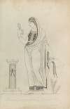 Grecian lady performing funeral rites