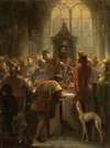 Willem van Oostervant en het doorgesneden tafellaken, Anno 1395