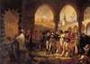 Bonaparte visitant les pestiférés de Jaffa le 11 mars 1799