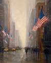 Fifth Avenue Flags and Cabs